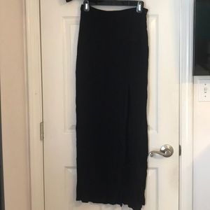 Forever 21 Black Maxi Skirt